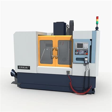 Milling Machine CNC Tools 3D 